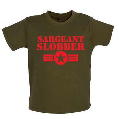 Sargeant Slobber Baby T Shirt