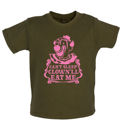 Can't sleep the clown'll eat me Baby T Shirt