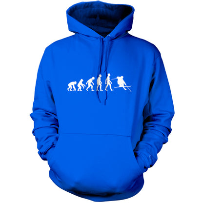 Evolution of Man Skiing T Shirt