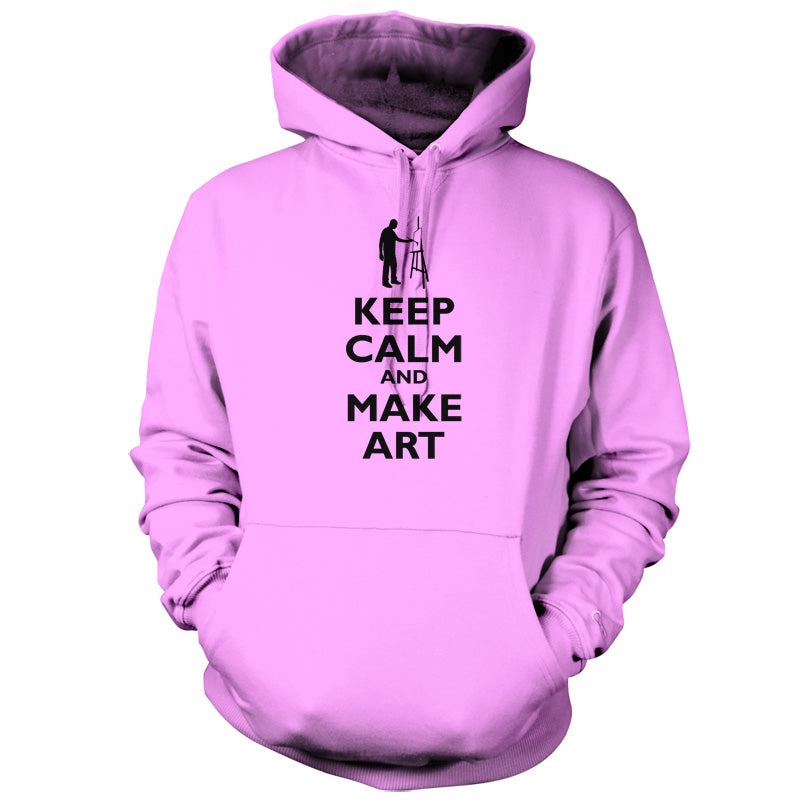 Keep Calm and Make Art T Shirt