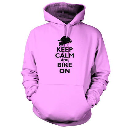 Keep Calm and Bike On T Shirt