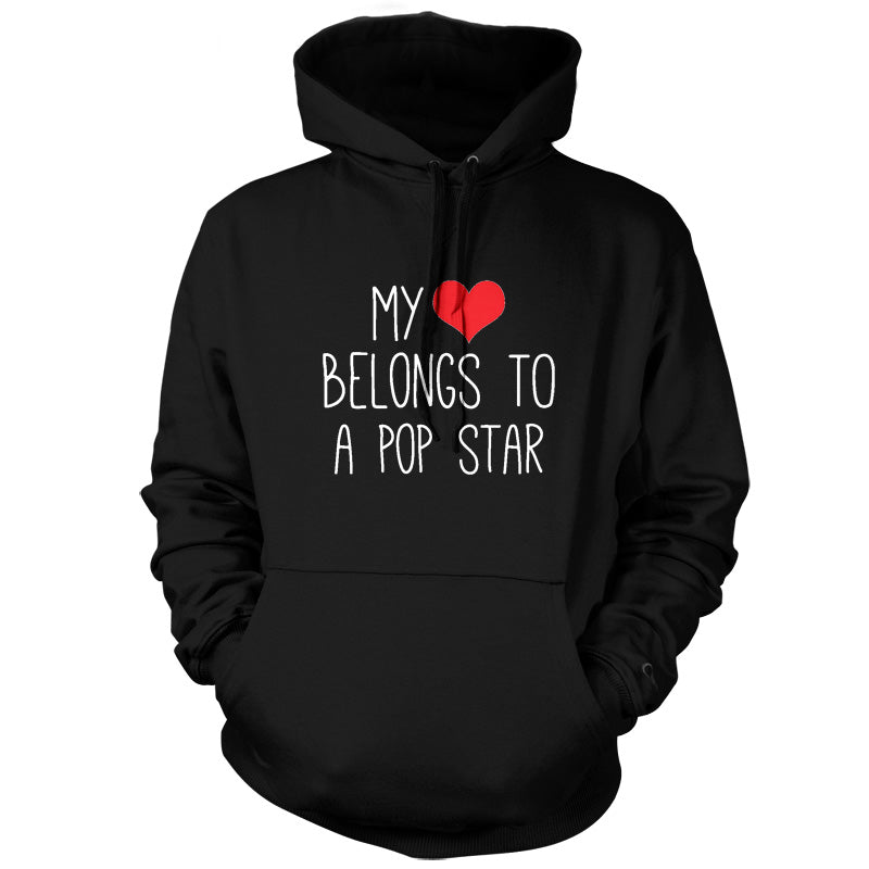 My Heart Belongs To A Pop Star T Shirt