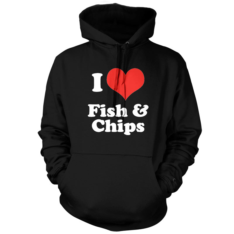 I Love Fish & Chips T Shirt