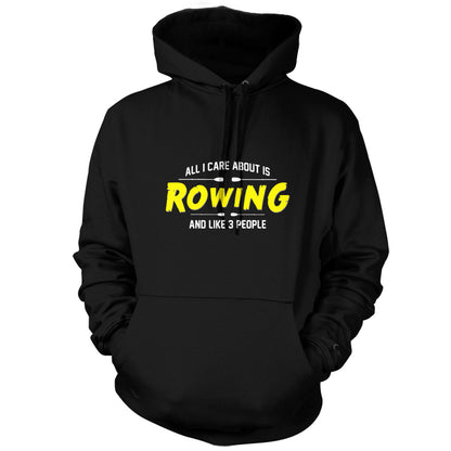 All I Care About Is Rowing T Shirt