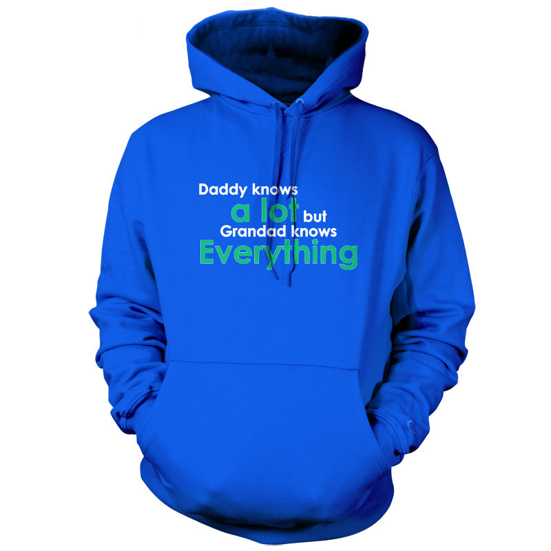 Daddy Knows A Lot Grandad Knows Everything T Shirt