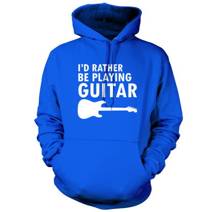 I'd Rather Be Playing Guitar T Shirt