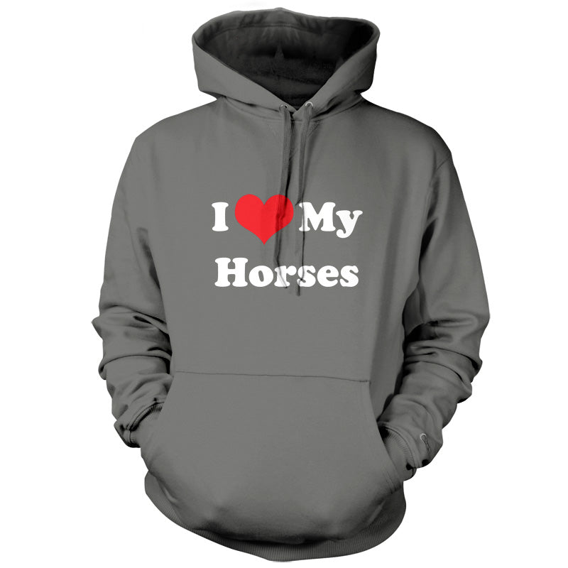 I Love My Horses T Shirt