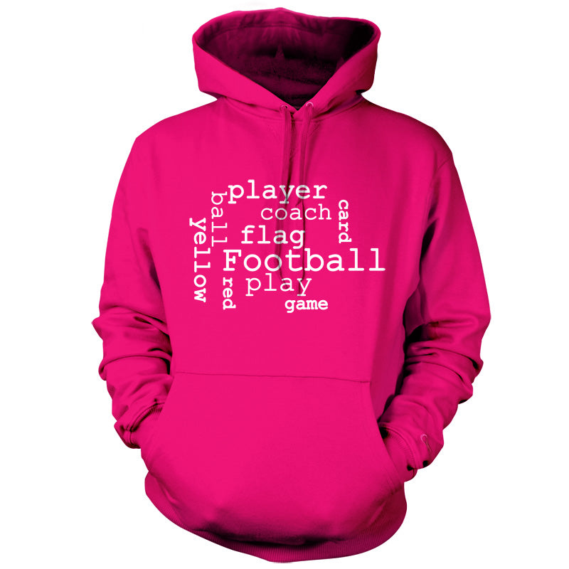 Football Word Cloud T Shirt