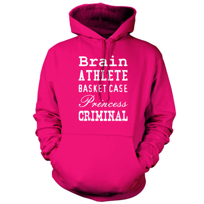 Brain Athlete Basket Case Princess Criminal T Shirt