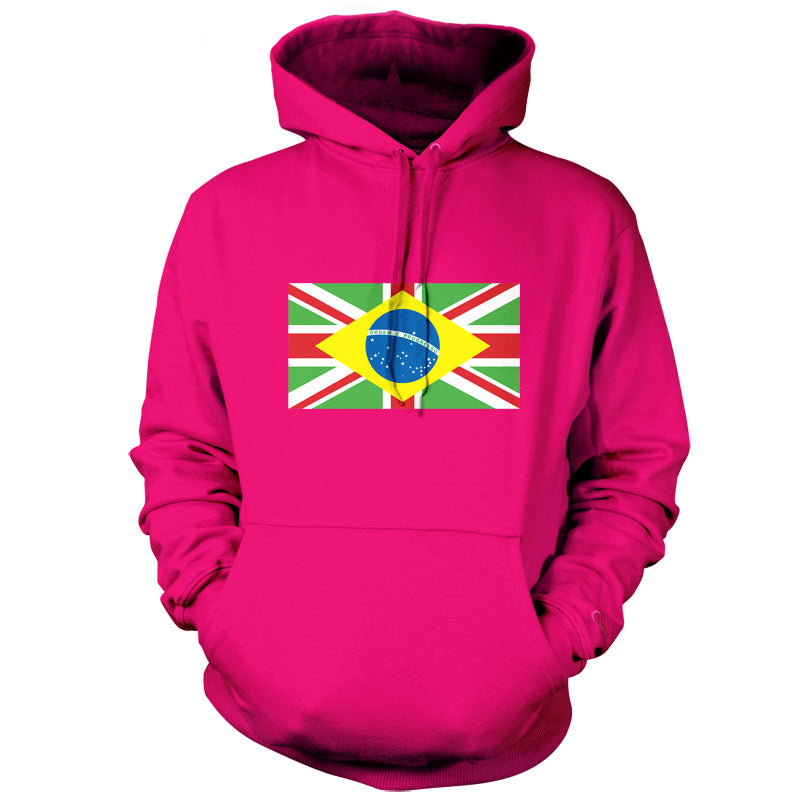 Brazil Union Jack Flag T Shirt