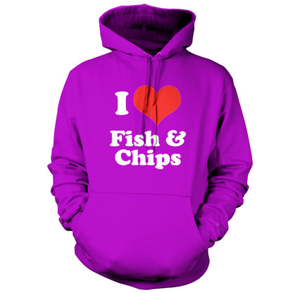 I Love Fish & Chips T Shirt