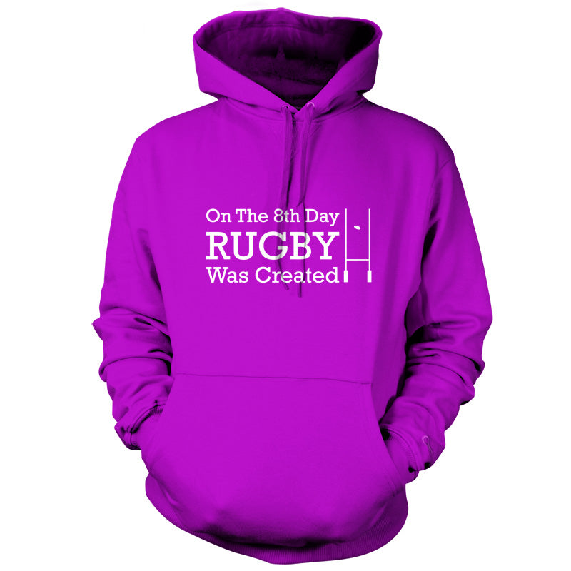 On The 8th Day Rugby Was Created T Shirt