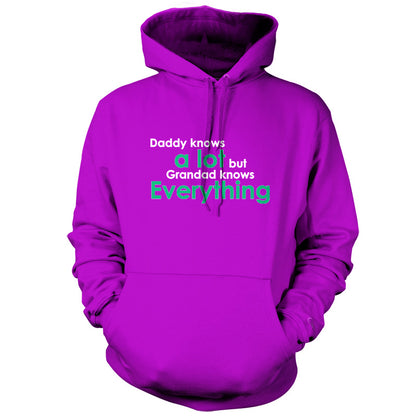 Daddy Knows A Lot Grandad Knows Everything T Shirt