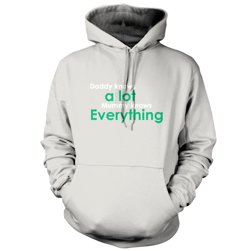 Daddy Knows A Lot Mummy Knows Everything T Shirt