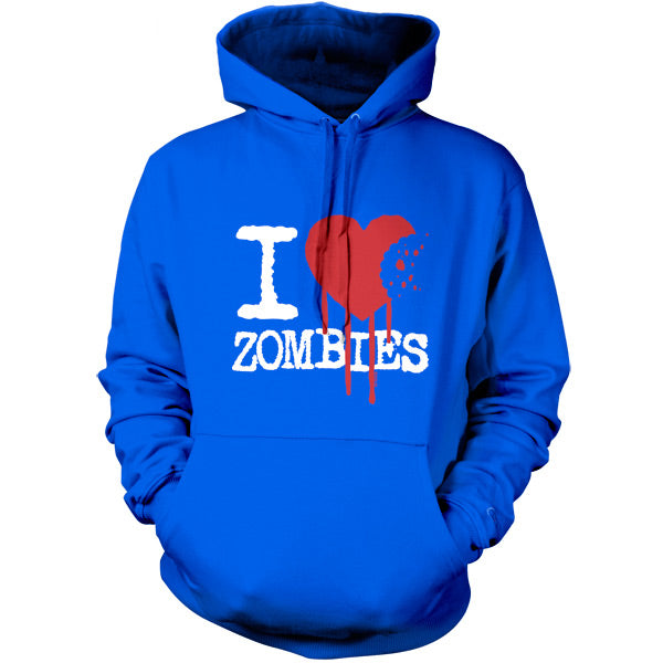 I Love Zombies T Shirt