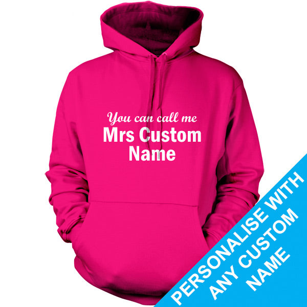 Custom You can call me Mrs T Shirt