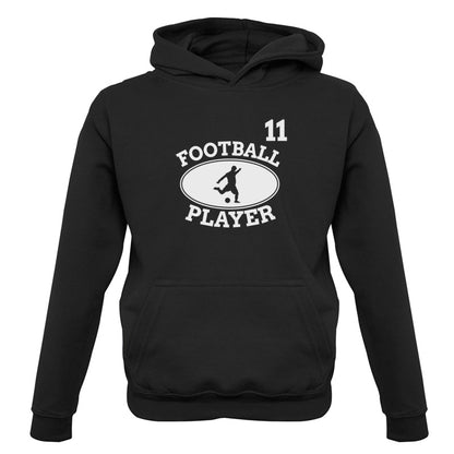 Football Player 11 Kids T Shirt