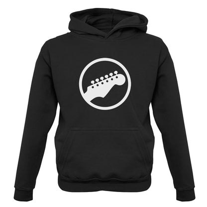 Guitar Headstock Kids T Shirt