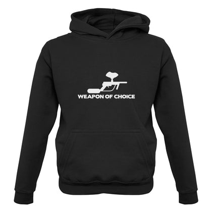 Weapon Of Choice Paintball Kids T Shirt