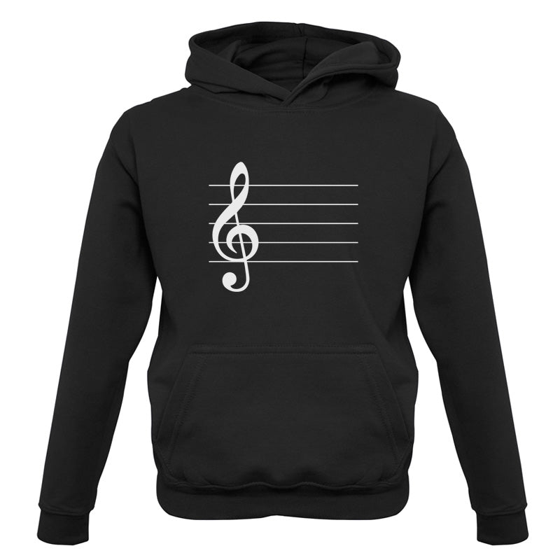 Treble Clef Kids T Shirt