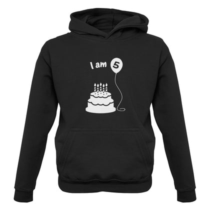 I Am 5 Kids Birthday T Shirt