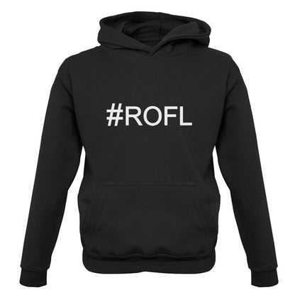 #ROFL (Hashtag) Kids T Shirt