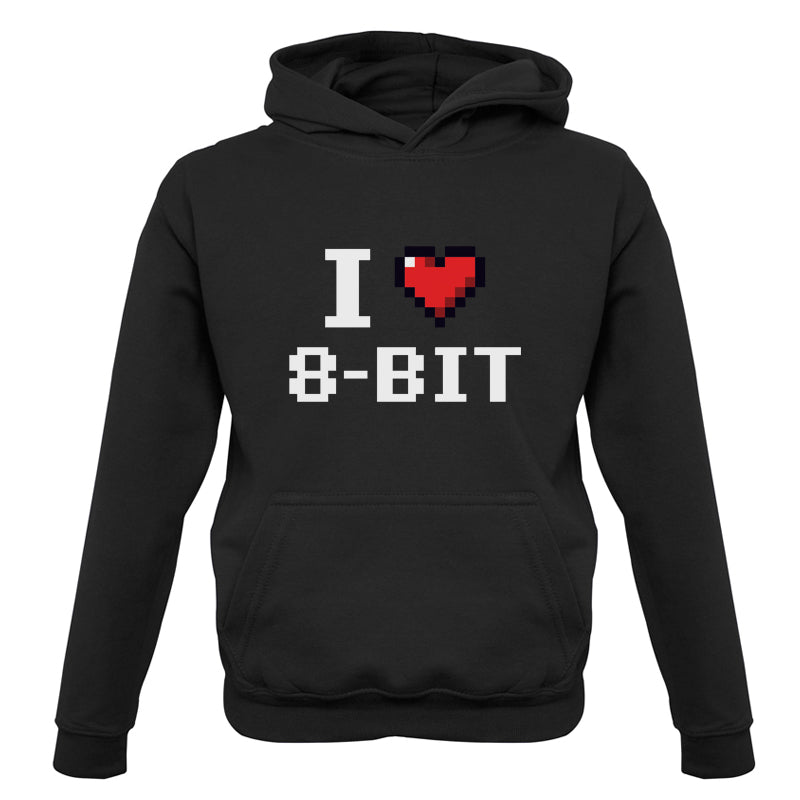 I Love 8-Bit Kids T Shirt