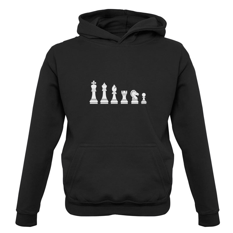 Chess Pieces Kids T Shirt