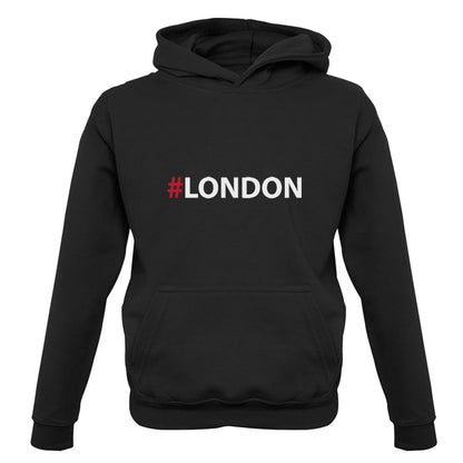 Hashtag London Kids T Shirt