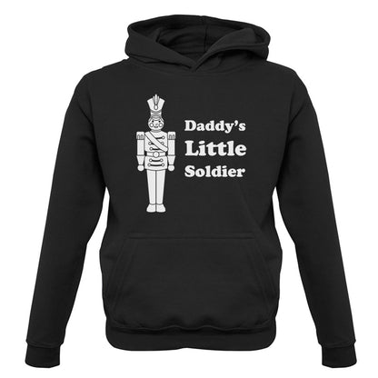 Daddy's Little Soldier Kids T Shirt