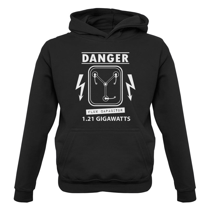 Danger Flux Capacitor Kids T Shirt