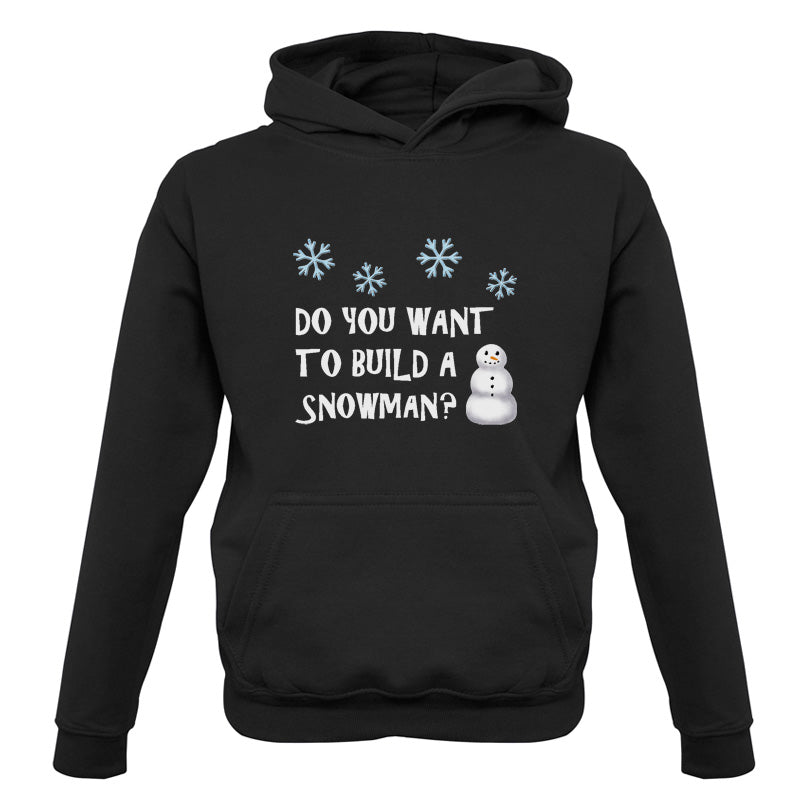 Do You Want To Build A Snowman Kids T Shirt