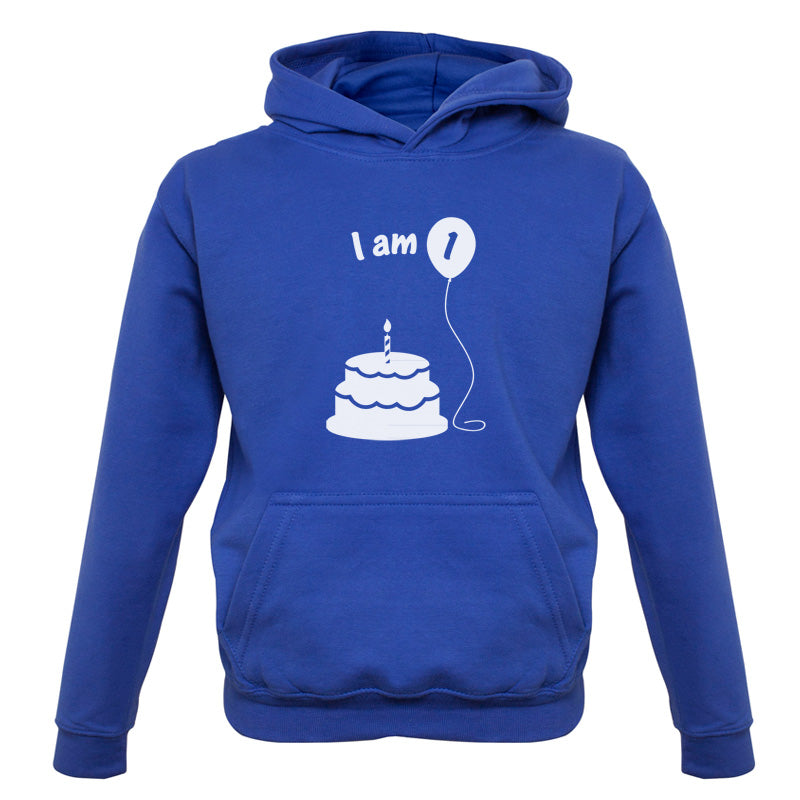 I Am 1 Kids Birthday Hoodie