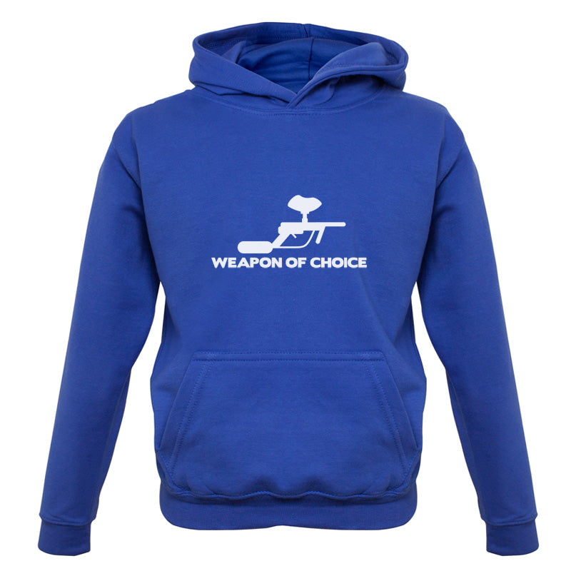 Weapon Of Choice Paintball Kids T Shirt