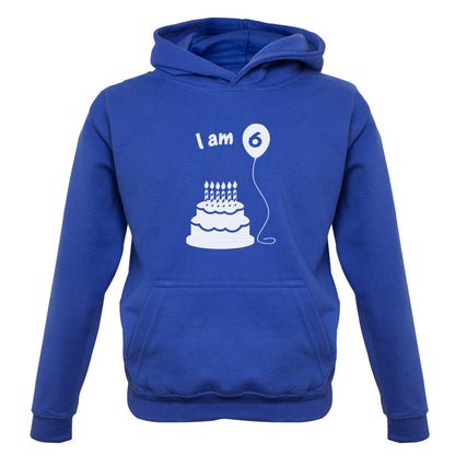 I Am 6 Kids Birthday T Shirt