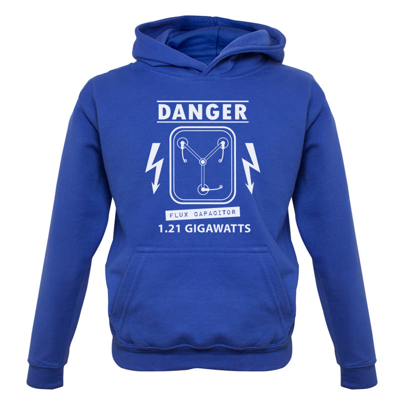 Danger Flux Capacitor Kids T Shirt