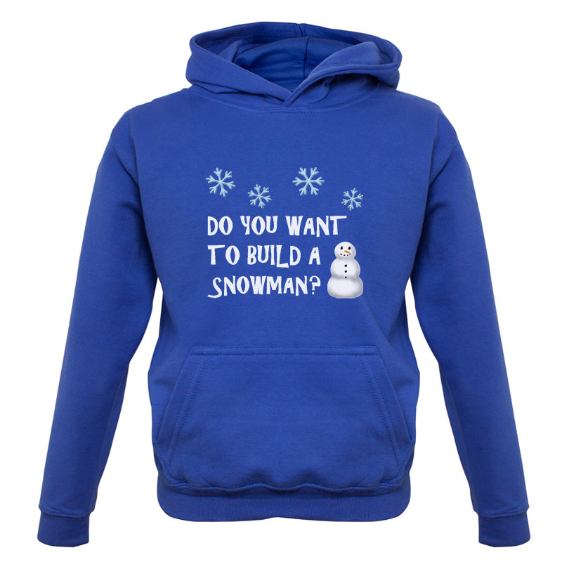 Do You Want To Build A Snowman Kids T Shirt