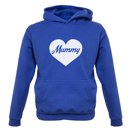 Heart Mummy Kids T Shirt