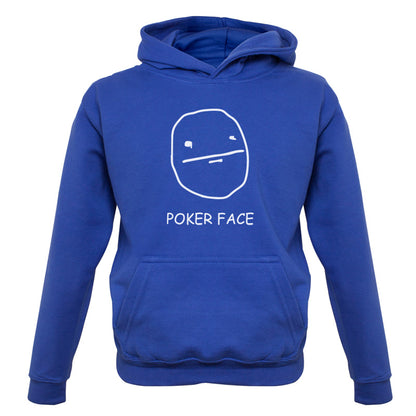 Poker Face Kids T Shirt