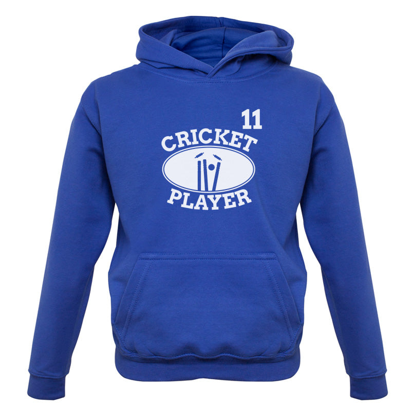 Cricket Player 11 Kids T Shirt