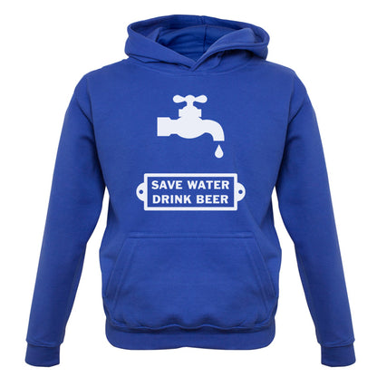 Save Water Drink Beer Kids T Shirt