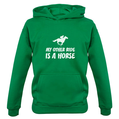 My Other Ride Is A Horse Kids T Shirt