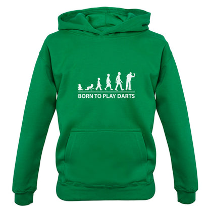 Born To Play Darts Kids T Shirt