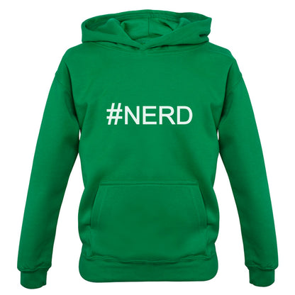 #Nerd (Hashtag) Kids T Shirt