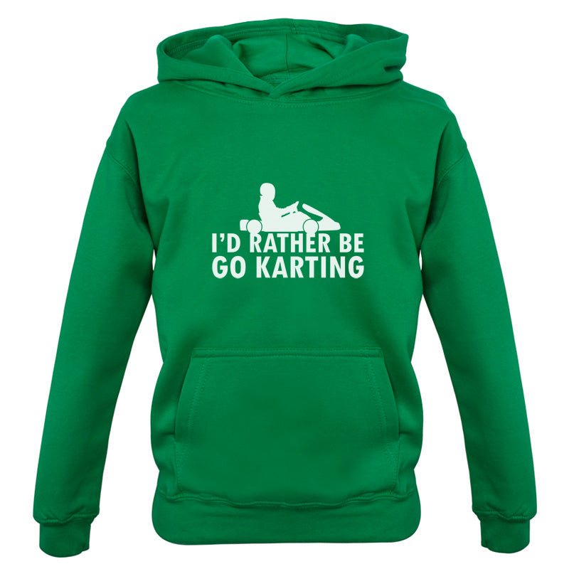 I'd Rather Be Go Karting Kids T Shirt