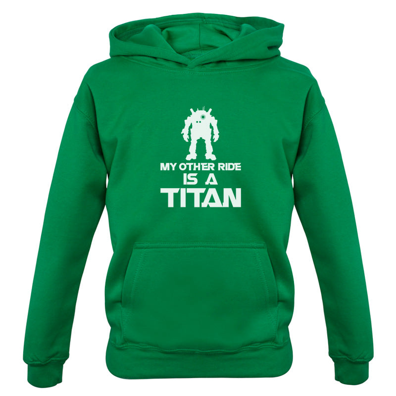 My Other Ride Is A Titan Kids T Shirt