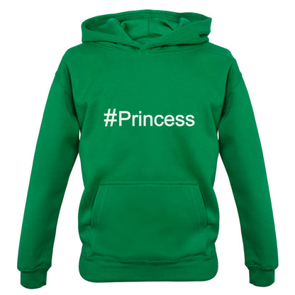 #Princess (Hashtag) Kids T Shirt