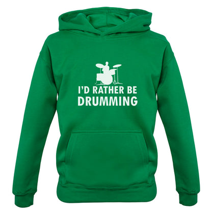 I'd Rather Be Drumming Kids T Shirt