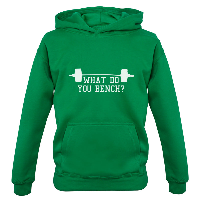 What Do You Bench Kids T Shirt