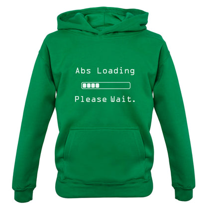 Abs Loading Please Wait Kids T Shirt